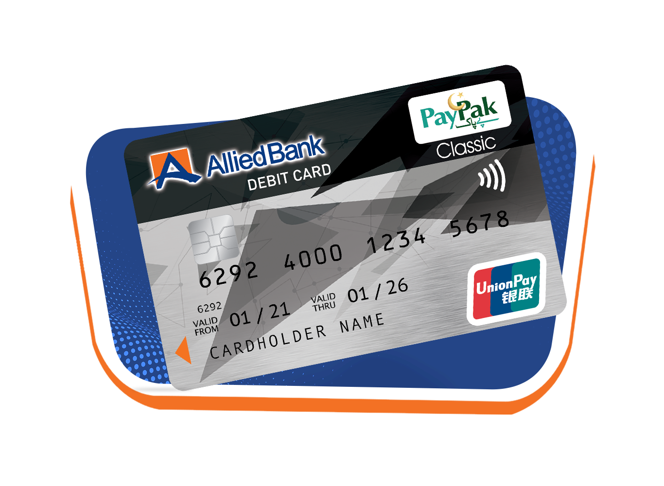 Allied UnionPay PayPak Classic Debit Card