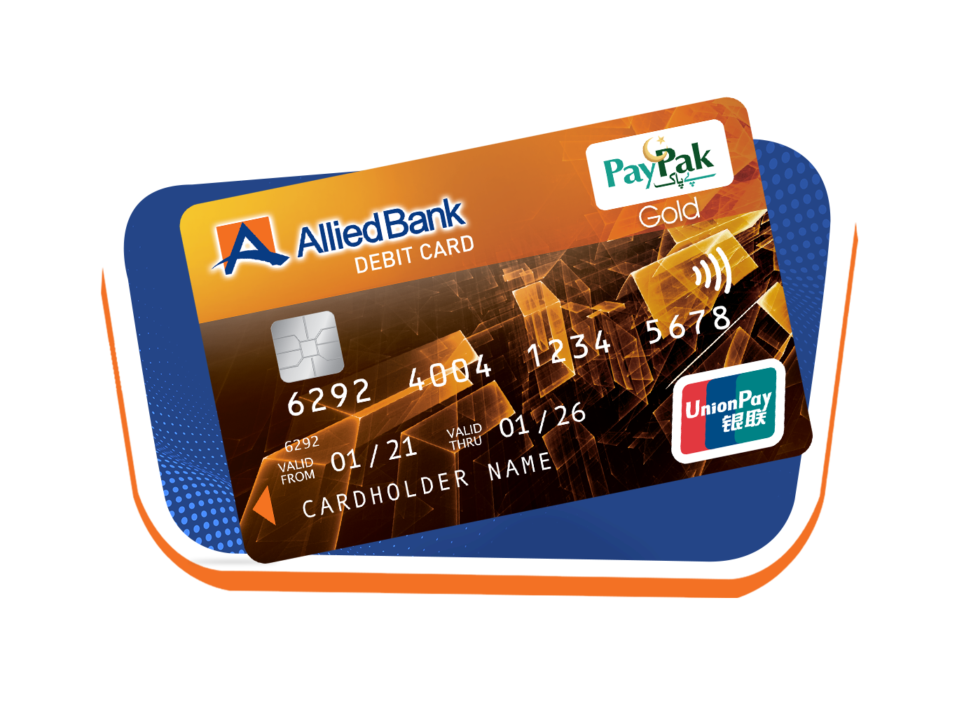 Allied UnionPay & PayPak Gold Debit Card