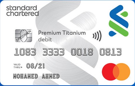 Titanium Debit Card